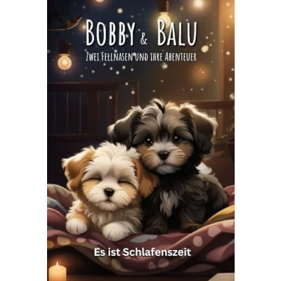 Abbildung von Bobby und Balu: Es ist Schlafenszeit eine wunderbare Geschichte für Kinder ab 2 Jahren
