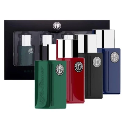 Abbildung von Alfa Romeo Geschenkset Herren Green Black Blue Red Düfte Eau De Toilette Spray 4 x 15 ml