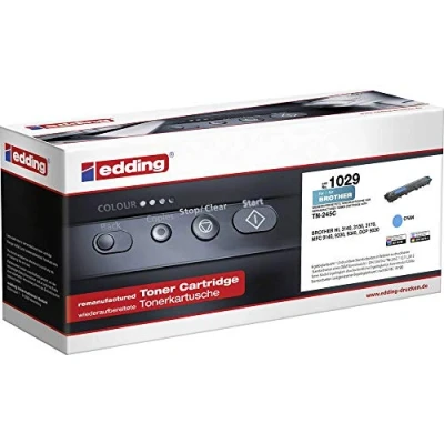 Abbildung von edding Toner EDD 1029 cyan kompatibel zu brother TN 245/TN 246C