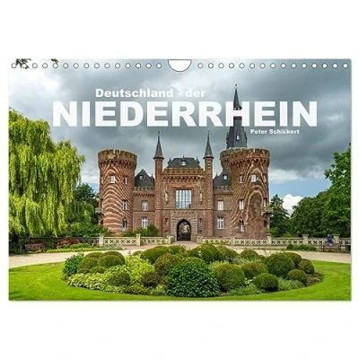 Abbildung von Deutschland der Niederrhein (Wandkalender 2025 DIN A4 quer), CALVENDO Monatskalender