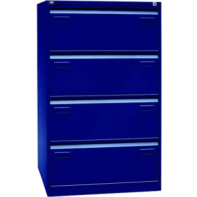 Abbildung von Bisley Light Hängeregistraturschrank 4 Schübe 2 bahnig oxfordbla