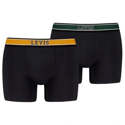 Abbildung von Levi&#039;s Herren Boxer Bodywear, Black Combo, S