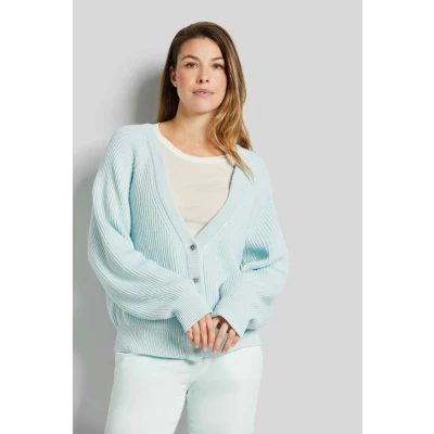 Abbildung von bugatti Strickjacke, mit V Ausschnitt