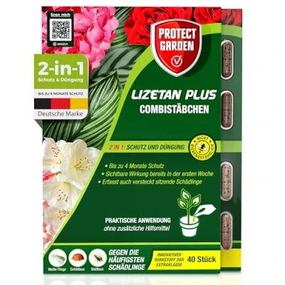 Abbildung von Protect Garden Insektenvernichtungsmittel Lizetan Plus Combistäbchen 40 Stück