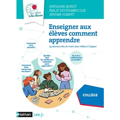 Abbildung von Enseigner aux élèves comment apprendre 40 séances clés en main Collège: 55 avec vidéos à l&#039;appui