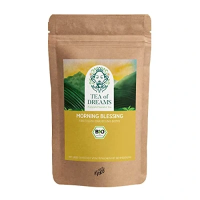 Abbildung von Schwarztee Bio &quot;Morning Blessing&quot; Darjeeling First Flush loser Tee 220g