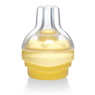 Abbildung von MEDELA Babyflasche Calma Milchsauger Einheitsgröße für die gesamte Stillzeit