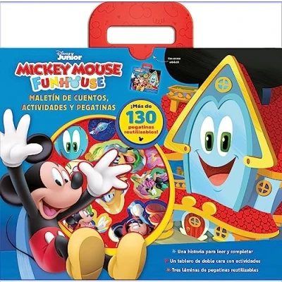 Abbildung von Mickey Mouse Funhouse. Maletín de cuentos, actividades y pegatinas (Disney. Mickey)