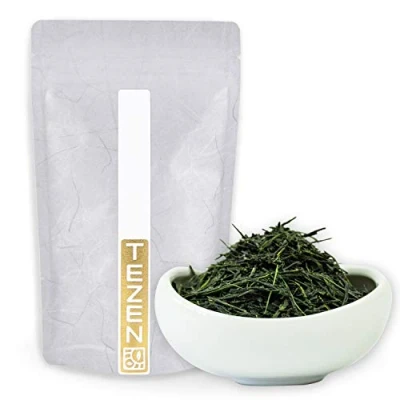 Abbildung von Bio Gyokuro Grüner Tee aus Kagoshima, Japan Premium traditionellem Anbau Japanischer von besten Teegärten (100g)