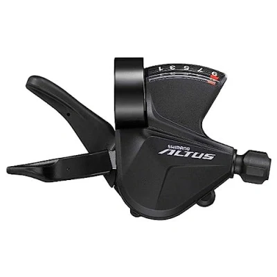 Abbildung von Schalthebel (für Links) 3 Fach Shimano Altus SL M2010 Schwarz