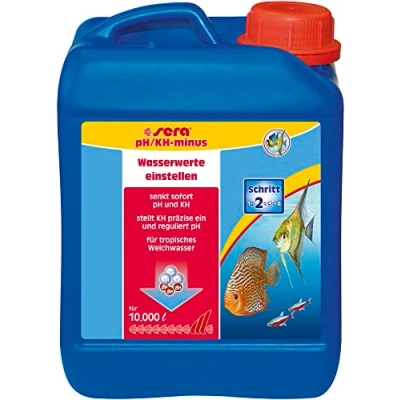 Abbildung von sera Aquariendeko ph/KH minus einfach weiches Wasser 2.500 ml
