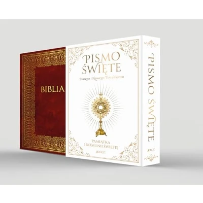 Abbildung von Pismo Święte Starego I Nowego Testamentu Biblia Domowa: Pamiątka Komunii Świętej