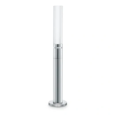 Abbildung von steinel Außen Stehlampe &quot;GL 60 S&quot;, 1 flammig, Leuchtmittel E27 LED wechselbar, 360 Bewegungsmelder, Opalgas,Höhenverstellbar, Poller Wegeleuchte