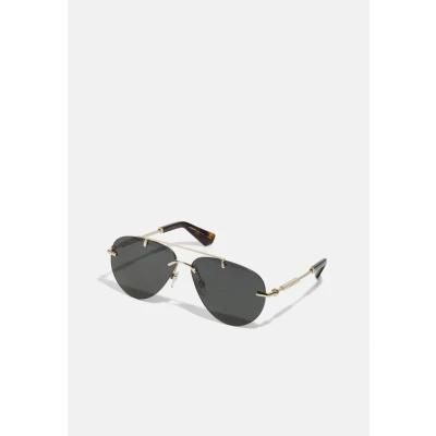 Abbildung von Burberry Unisex Sonnenbrille Light goldcoloured/dark grey, Größe: 60, gold coloured/dark grey