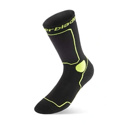 Abbildung von Rollerblade Skate SOCKS, Inline Socken für Herren, Sportsocken, Unisex, Schwarz/Grün, Gr. 35 38