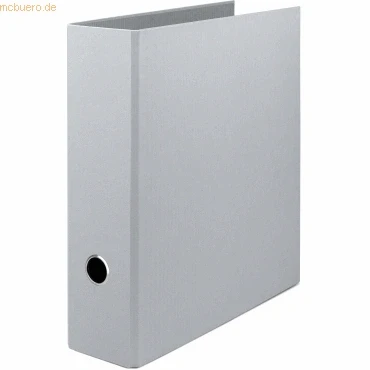 Abbildung von Rössler Papier 1317452179 S.O.H.O. Ordner DIN A4 mit Rückenschild, Rückenbreite, 85 mm, stone, 1 Stück