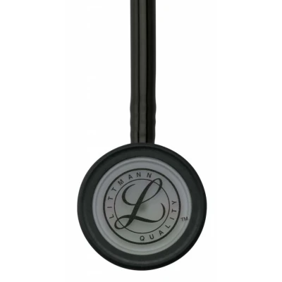 Abbildung von 3M Littmann Classic III Stethoskop zur Überwachung, 5811, Smoke Finish Bruststück, schwarzer Schlauch, 69 cm