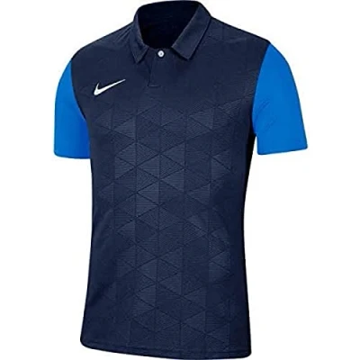 Abbildung von Nike Unisex Kinder Trophy Iv Jersey Ss Trikot, Midnight Navy/Photo Blue/(White), S