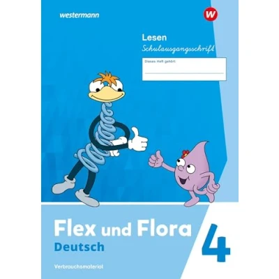 Abbildung von Flex und Flora Ausgabe 2021: Heft Lesen 4 (Schulausgangsschrift) Verbrauchsmaterial