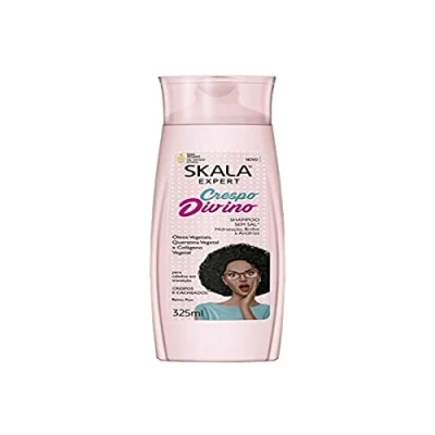 Abbildung von SKala Expert Shampoo &quot;Crespo Divino&quot; 325 ml 100% vegan spendet Feuchtigkeit und entfernt Frizz.