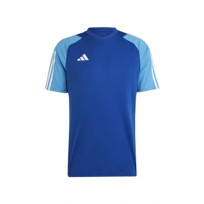 Abbildung von adidas Performance Fussball Teamsport TIRO 23 Tshirt print, Herren, Größe: Small, Blau