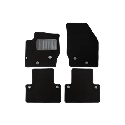 Abbildung von Passgenaue Textile Fussmatten KLEVER Designed für Volvo XC90 at 2002 2015, SUV., 4 TLG.
