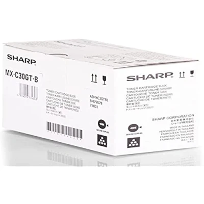 Abbildung von Sharp MX C30GTB Schwarz Toner