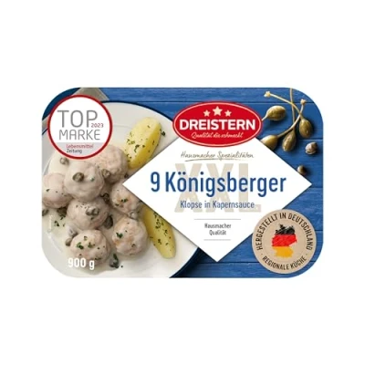 Abbildung von Dreistern 9 Königsberger Klopse, 900 g