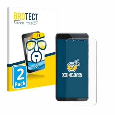 Abbildung von BROTECT (2 Stück Schutzfolie für Honor 8 Displayschutz Folie Ultra Klar