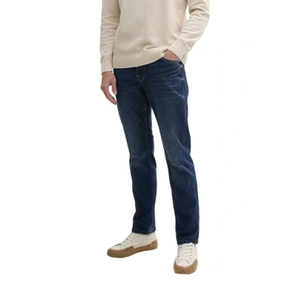 Abbildung von TOM TAILOR Herren Josh Regular Slim Jeans, 10173 Dark Stone Blue Black Denim, 32/32