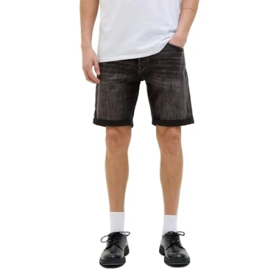 Abbildung von JACK&amp;JONES Herren Jjirick Jjfox 310 Sn Shorts, Black Denim/Pack:AM 317, XS
