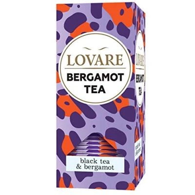 Abbildung von LOVARE Schwarzer Tee Earl Grey &amp; Bergamot 24Btl x 2g