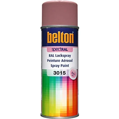 Abbildung von belton spectRAL Lackspray RAL 3015 hellrosa, glänzend, 400 ml Profi Qualität