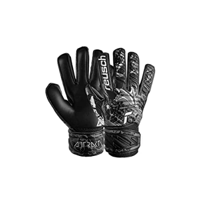 Abbildung von Reusch Torwarthandschuhe Attrakt Solid Finger Support Junior mit gutem Grip und Außennaht Schnitt