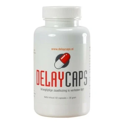 Abbildung von Delay Caps Natürliche Kontrolle über den Höhepunkt (60 Tabletten) 60 St
