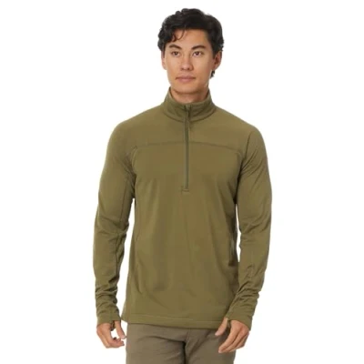 Abbildung von Fjallraven 87113 620 Abisko Lite Fleece Half Zip M Sweatshirt Herren Green Größe XXL