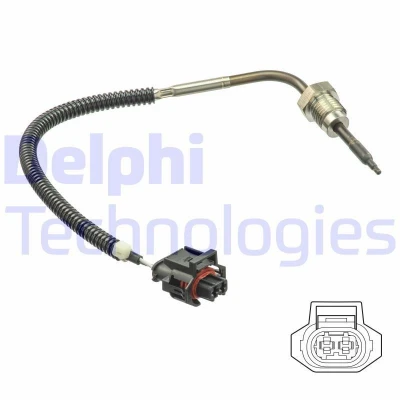 Abbildung von DELPHI TS30198 Sensor, Abgastemperatur CHEVROLET: Captiva