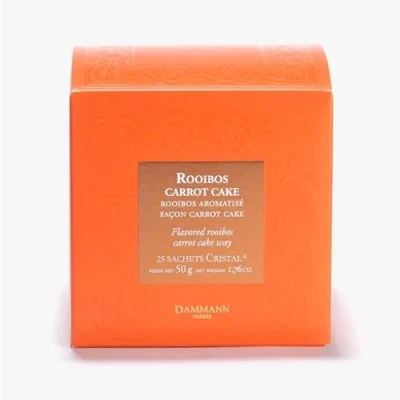 Abbildung von Dammann Rotbusch carrot cake 25 Cristal Beuteln
