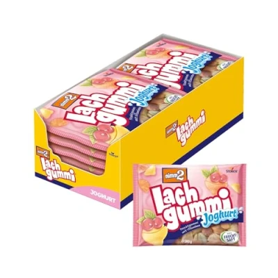 Abbildung von nimm2 Lachgummi Joghurt 14 x 200g Fruchtgummi mit Fruchtsaft, Vitaminen und