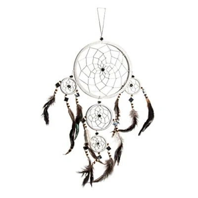 Abbildung von 60cm x 16cm Dreamcatcher Traumfänger Kinder Spiegel Weiß Traum