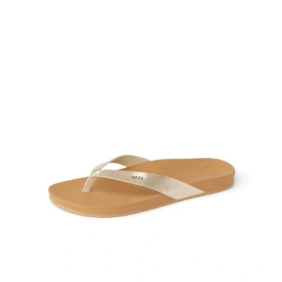 Abbildung von Reef Womens Cushion Bounce Court Fashion casual Flip Flop, TAN/Champagne, 6 UK
