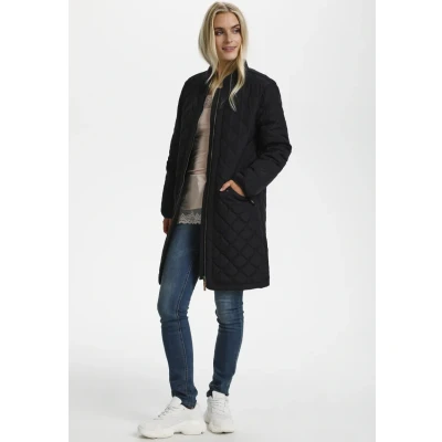 Abbildung von Cream Arwencr Übergangsjacke, Damen, Größe: 34, Pitch black