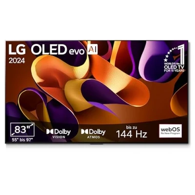 Abbildung von LG OLED83G48LW OLED Fernseher (210 cm/83 Zoll, 4K Ultra HD, Smart TV)