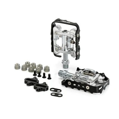 Abbildung von XLC System Pedal PD S02 einseitig. schwarz/silber SPD kompatibel
