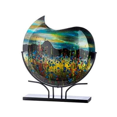 Abbildung von Casablanca by Gilde Dekovase &quot;Dali, Höhe ca. 47,5 cm&quot;, (1 St.), dekorative Vase aus Glas, Dekoobjekt