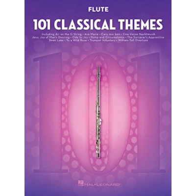 Abbildung von 101 Classical Themes For Flute (Book): Noten, Sammelband für Flöte