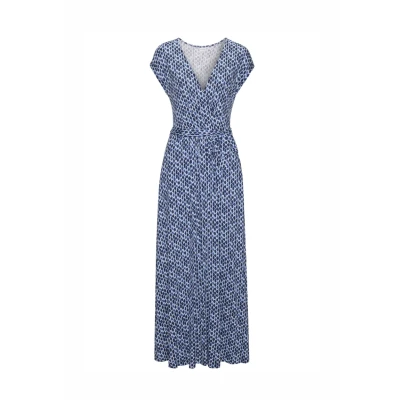 Abbildung von LASCANA Maxikleid mit Bindegürtel, Sommerkleid, Strandkleid