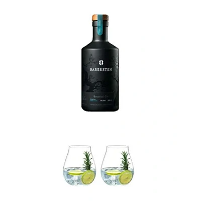 Abbildung von Bareksten Botanical Gin aus Norwegen 0,50 Liter + Tonic Glas 5414/67