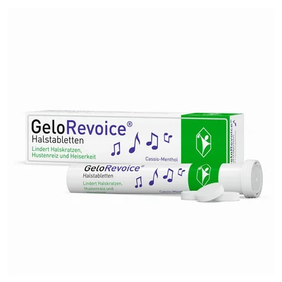 Abbildung von GeloRevoice Halstabletten Cassis Menthol 20 St