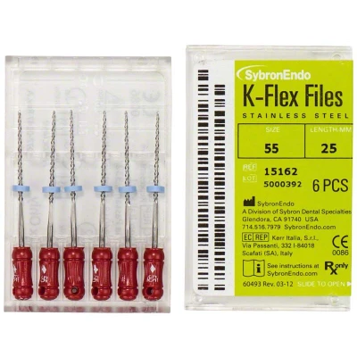Abbildung von K Flex Feilen 25mm ISO 055 rot 6